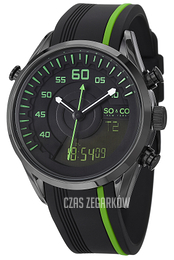 So & Co New York Monticello Czarny/Guma Ø45 mm 5044.5