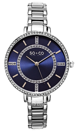 So & Co New York Studio Niebieski/Stal Ø38 mm 5066.2