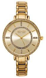 So & Co New York Studio Szampański/Stal w odcieniu złota Ø38 mm 5066.3