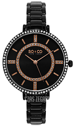 So & Co New York Studio Czarny/Stal Ø38 mm 5066.5