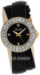 So & Co New York SoHo Czarny/Skóra Ø34 mm 5070.1