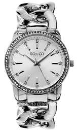 So & Co New York SoHo Srebrny/Stal Ø38 mm 5071.1