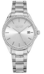 So & Co New York Madison Srebrny/Stal Ø38 mm 5213.1