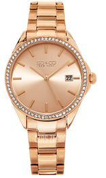 So & Co New York Madison Różowe złoto/Stal w kolorze różowego złota Ø38 mm 5213.4