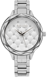 So & Co New York Lenox Biały/Stal Ø38 mm 5255.1