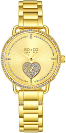 So & Co New York Madison Żółte złoto/Stal w odcieniu złota Ø38 mm 5524.3