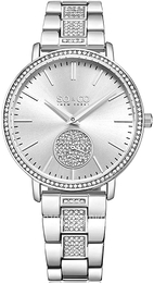 So & Co New York Madison Srebrny/Stal Ø38 mm 5525.1