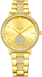 So & Co New York Madison Żółte złoto/Stal w odcieniu złota Ø38 mm 5525.3