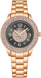 So & Co New York Madison Szary/Stal w kolorze różowego złota Ø38 mm 5532.4