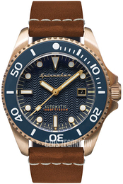 Spinnaker Tesei Niebieski/Skóra Ø43 mm SP-5060-03