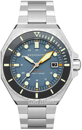 Spinnaker Dumas Niebieski/Stal Ø44 mm SP-5081-DD