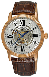 Stührling Original Srebrny/Skóra Ø44 mm 1077.3345K2