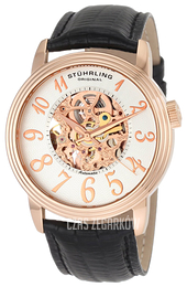 Stührling Original Srebrny/Skóra Ø44 mm 107A.334534