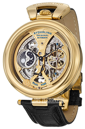 Stührling Original Zloty/Skóra Ø49 mm 127A.333531