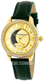 Stührling Original Vogue Szampański/Skóra Ø34 mm 134C.1235D15