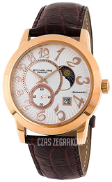 Stührling Original Legacy Srebrny/Skóra Ø42 mm 137A.3345U2