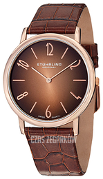 Stührling Original Zloty/Skóra Ø38 mm 140A.03