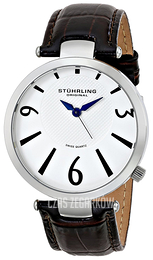 Stührling Original Srebrny/Skóra Ø42 mm 151.01