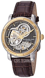 Stührling Original Classic Delphi Szary/Skóra Ø40 mm 169.33GK59