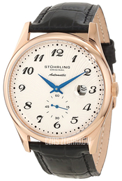 Stührling Original Srebrny/Skóra Ø44 mm 171A.33452