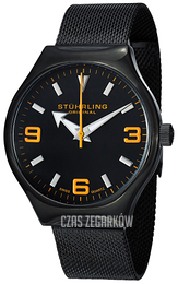 Stührling Original Aviator Czarny/Stal Ø42 mm 184.335957