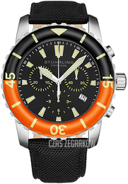 Stührling Original Aquadiver Czarny/Skóra Ø43 mm 2002.01