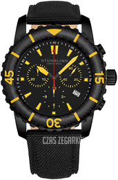 Stührling Original Aquadiver Czarny/Skóra Ø43 mm 2002.02