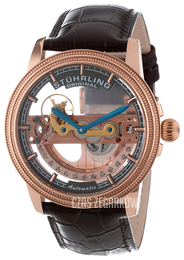 Stührling Original Szary/Skóra Ø45 mm 213A.334X41