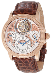 Stührling Original Srebrny/Skóra Ø44.8 mm 213T.334XK2