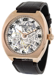 Stührling Original Symphony Różowe złoto/Skóra Ø47 mm 217.334534