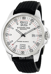 Stührling Original Srebrny/Guma Ø44 mm 219.331611