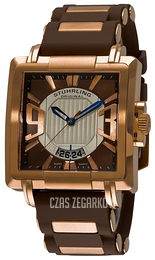 Stührling Original Brązowy/Guma Ø44 mm 278B.3347K59