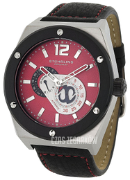 Stührling Original Espirit Czerwony/Skóra Ø49 mm 281.332D540
