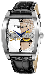 Stührling Original Srebrny/Skóra Ø43 mm 303.33152
