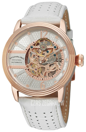 Stührling Original Srebrny/Skóra Ø44 mm 308A.3345P34