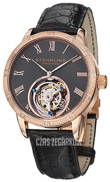 Stührling Original Tourbillon Szary/Skóra Ø40 mm 312S.3345X54
