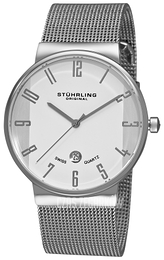 Stührling Original Symphony Biały/Stal Ø40 mm 327G.33112