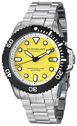 Stührling Original Aquadiver Żółty/Stal Ø45 mm 328B.331118