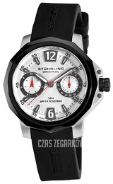 Stührling Original Vogue Srebrny/Guma Ø36 mm 332.122D62