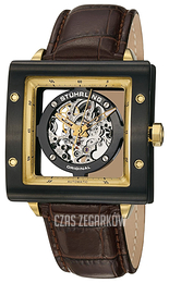 Stührling Original Zloty/Skóra Ø38 mm 337.33C51