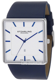Stührling Original Srebrny/Skóra Ø38 mm 342.3315C2