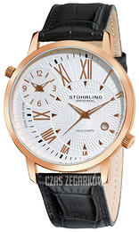 Stührling Original Srebrny/Skóra Ø47.7 mm 343.33452