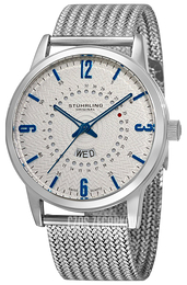 Stührling Original Srebrny/Stal Ø46 mm 345M.331116