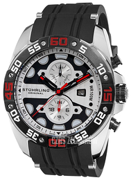 Stührling Original Lifestyle Srebrny/Guma Ø43 mm 346.331613