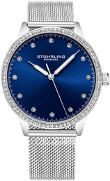 Stührling Original Vogue Niebieski/Stal Ø38 mm 3904.2