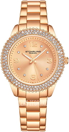 Stührling Original Vogue Różowe złoto/Stal w kolorze różowego złota Ø38 mm 3912.3