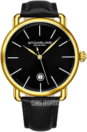 Stührling Original Symphony Czarny/Skóra Ø42 mm 3913.4