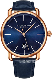 Stührling Original Symphony Niebieski/Skóra Ø42 mm 3913.5