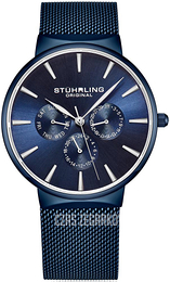 Stührling Original Monaco Niebieski/Stal Ø39 mm 3931.5