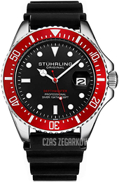 Stührling Original Depthmaster Czarny/Guma Ø42 mm 3950R.3
